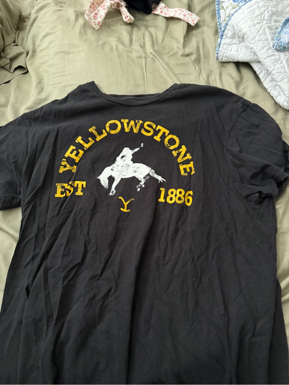 Yellowstone Graphic Tee - Black and Yellow